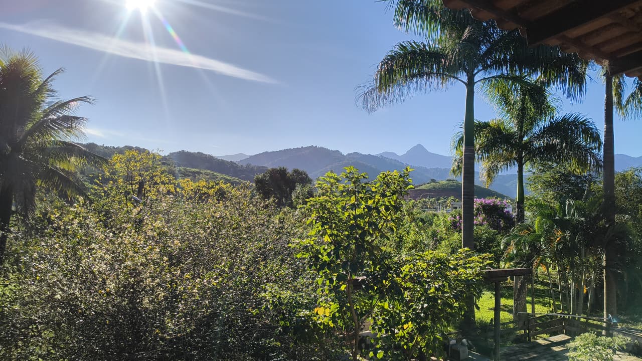 Vista da serra a partir do Condomínio GCM em Xerém